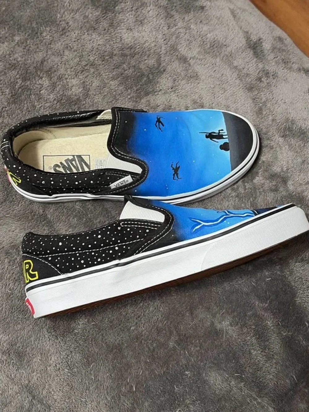 Hand painted Star Wars Vans